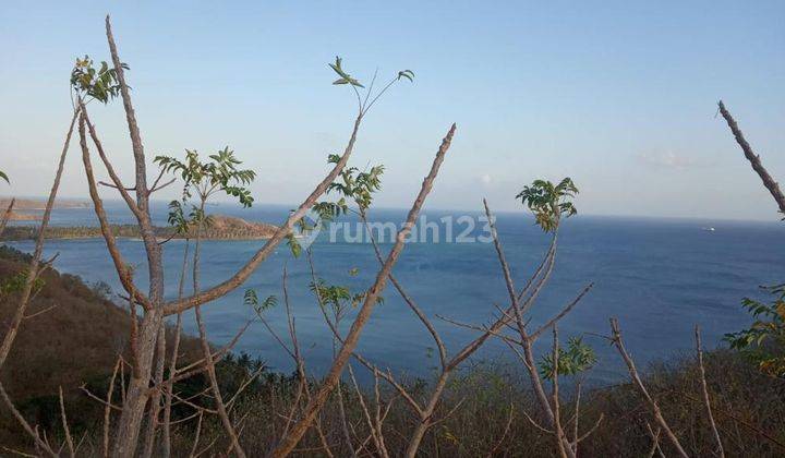 Tanah View Laut Dan View Kapal Pesiar di Teluk Kadinan Sekotong Lombok Barat 2