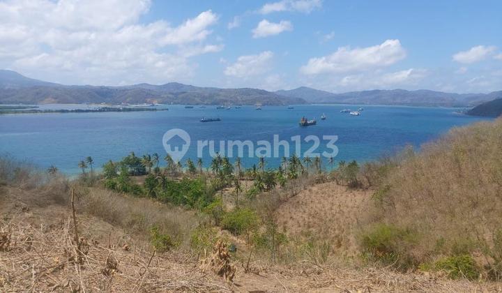 Tanah View Laut Dan View Kapal Pesiar di Teluk Kadinan Sekotong Lombok Barat 1