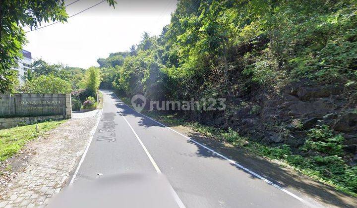 Tanah Bukit Pinggir Jalan Malimbu View Laut  3