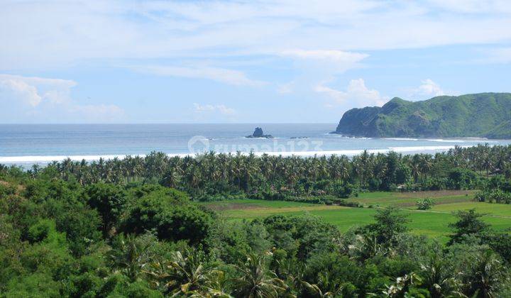 Tanah Lokasi Premium Pinggir Jalan View Laut Tampah Mawun Lombok  2