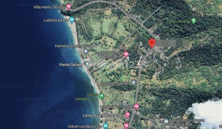 Tanah Pinggir Jalan Stangi Dekat Senggigi  2