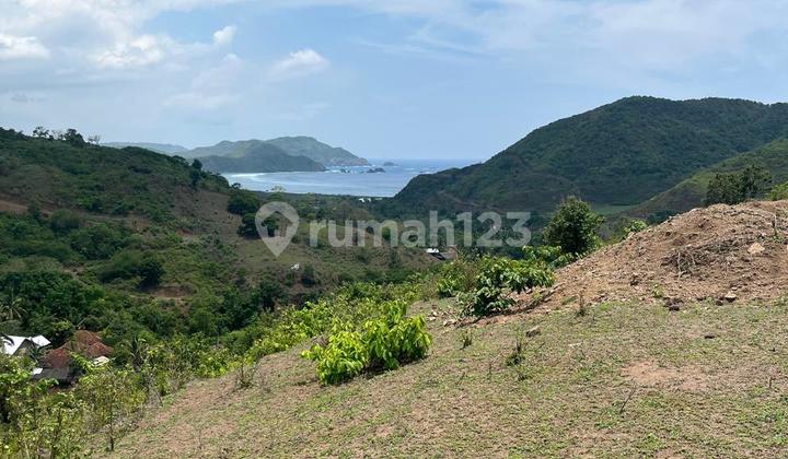 Tanah view laut Lancing dekat Kuta Mandalika