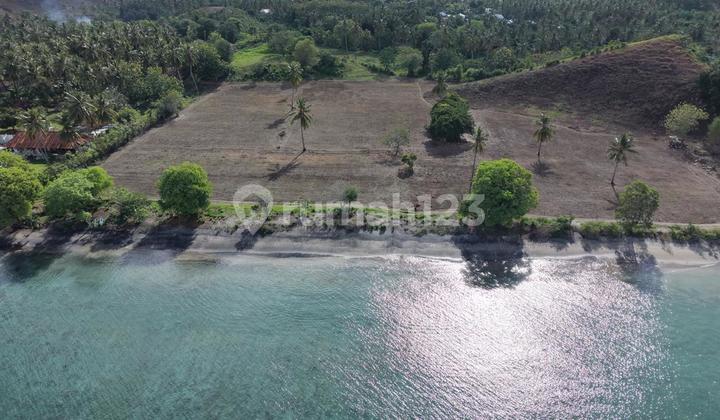 Tanah pinggir pantai beachfront Sekotong Batu Putih  