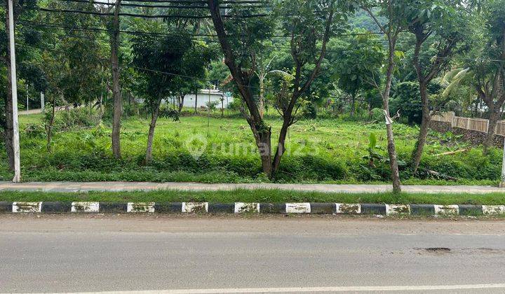 Tanah pinggir jalan bypass sentral Kuta Mandalika   2