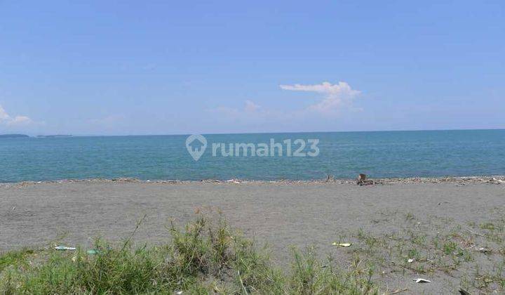 Tanah pinggir pantai cemare Lombok barat  2