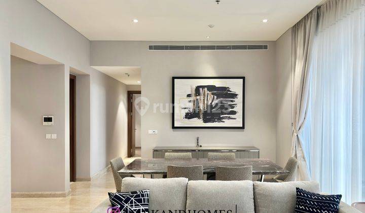 Apartment Pakubuwono Spring For Rent, 2 Bedrooms Fully Furnished With Modern Interior Design 2