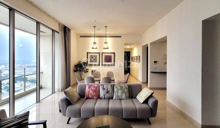 The Pakubuwono Spring Apartment, 2 Bedrooms, Fully Furnished With Modern Furniture.  2