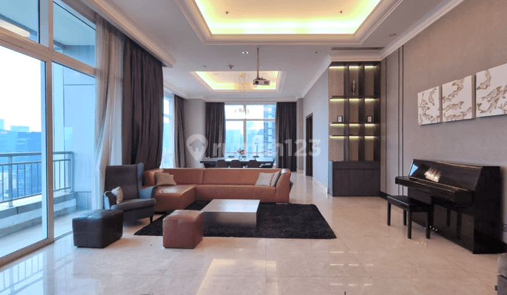 For Rent Pacific Place Apartment 4 Bedrooms, Furnished With Nice Modern Interior 2