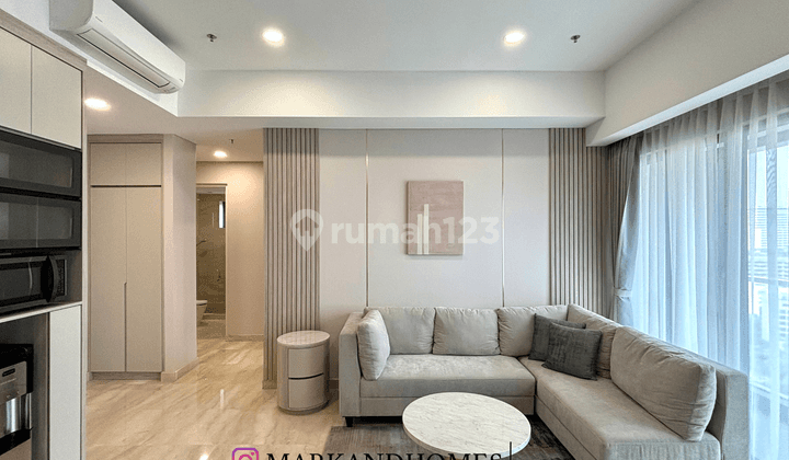 Apartemen 57 Promenade , 2 Bedrooms, Furnished Brand New With Modern Interior Design 1