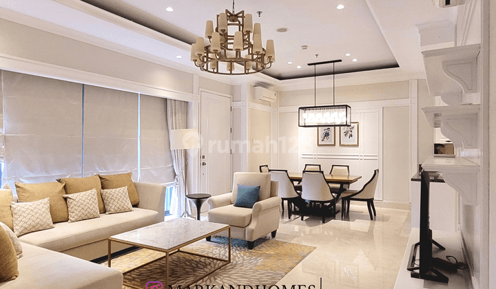 1 Park Avenue Apartment For Rent, 2 Bedrooms + Study, With Nice Furnished 2