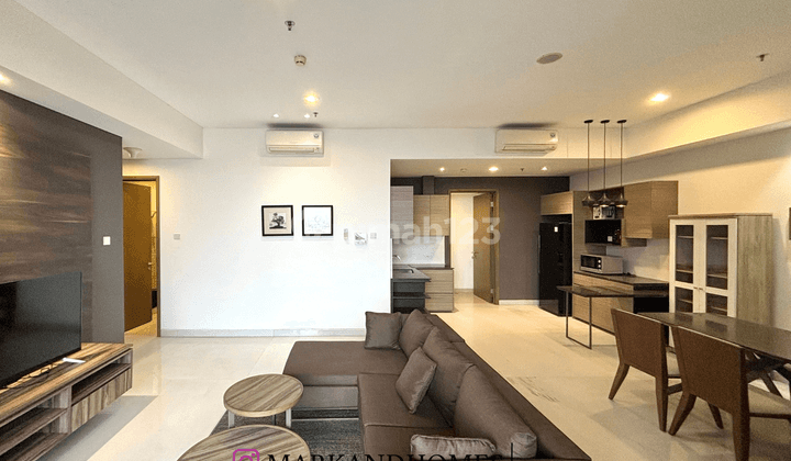 1 Park Avenue Apartment 2 Bedrooms + Study, With Nice Furnished 1