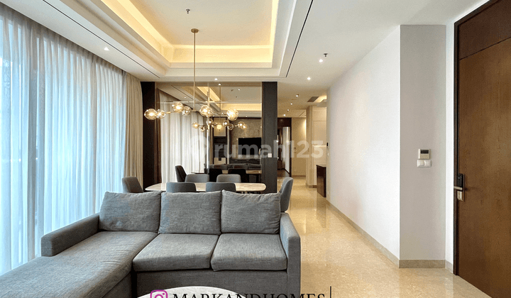 Apartment Anandamaya Residences 3 Bedrooms, Private lift, Furnished with nice interior.  1