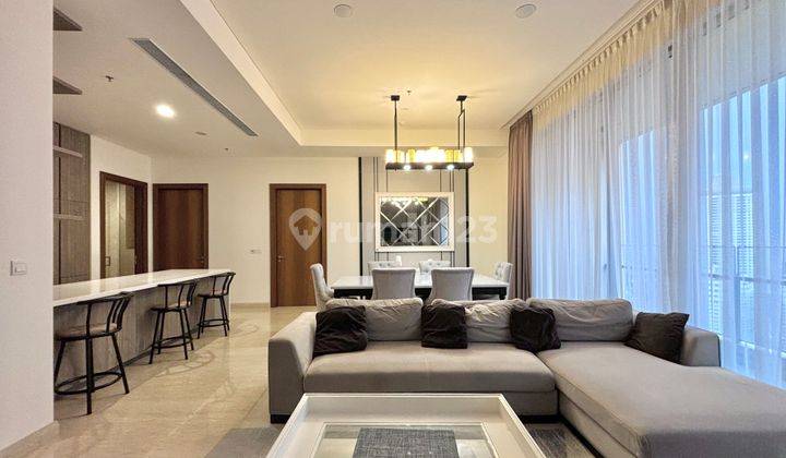 The Pakubuwono Spring Apartment For Rent, 2 Bedrooms Corner Furnished With Good Interior 1