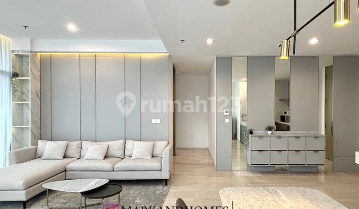 For Sale Cheap Verde Two Kuningan, 2 Bedrooms Corner Unit, Well Furnished