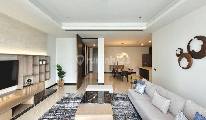 Apartment Pakubuwono Menteng, 3 Bedrooms, Furnished with nice interior design