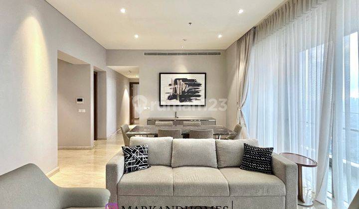 Apartment Pakubuwono Spring For Rent, 2 Bedrooms Fully Furnished With Modern Interior Design 1