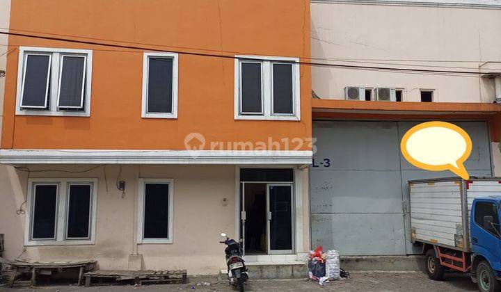 Gudang Bandara Mas Tangerang,Luas 450m,Ada Kantor,Masuk Container 1
