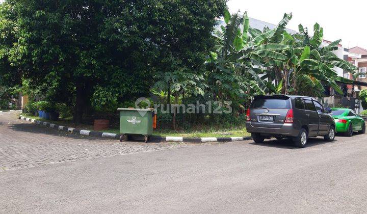 Tanah Kavling Taman Grisenda PIK Jakarta Luas 17x18m Posisi Hoek 1