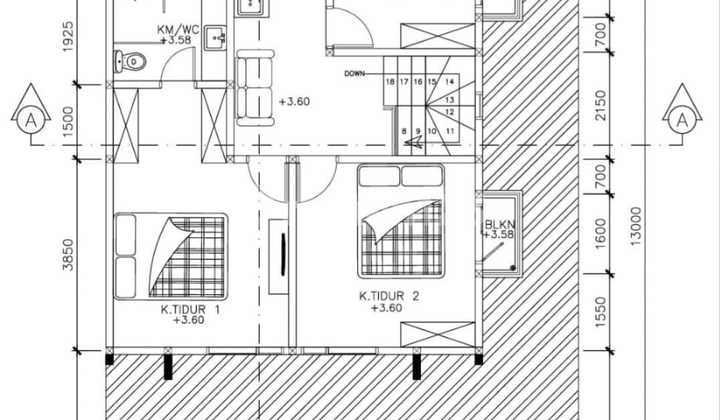 Rumah Brand New di Metland Puri, Dekat Glc, LT 123M² 2