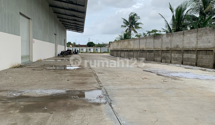 Disewakan Cepat.. Gudang Sepatan Tangerang.. Luas 24X60m. 1 Lantai. 950Jt/Thn. Unit Ready. Dalam Komplek Pergudangan Kecil. Aman Privasi. Bs Akses Kontainer 40 Feet