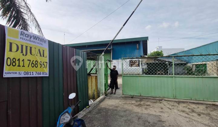 Disewakan Gudang Dan Tanah Lokasi Strategis Jl. SM. Amin Dekat Pusat Kota Pekanbaru 1