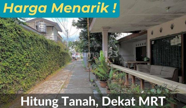 Best Deal ! Hitung Tanah Cipete Dalam Komplek Dekat Stasiun MRT 2
