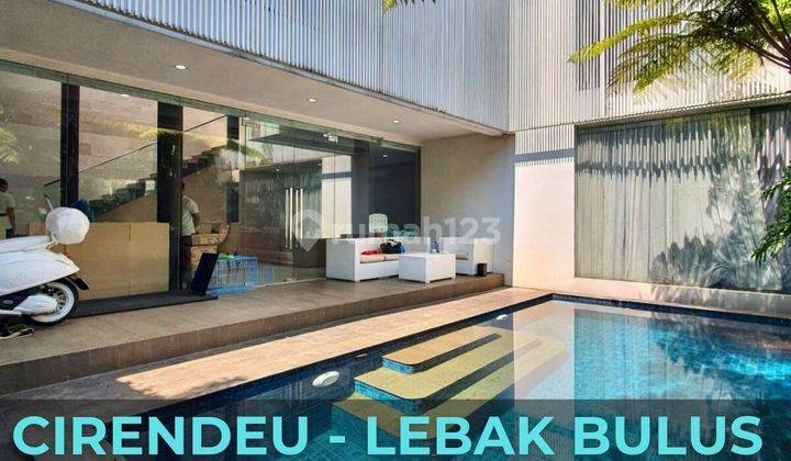 Cepat ! Rumah Mewah Modern Ciremdeu Dekat Lebak Bulus 1