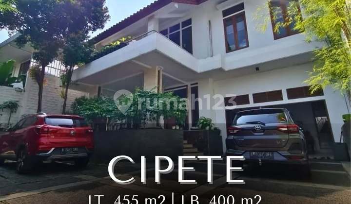 Rumah Bagus Strategis Di Jalan Utama Cipete - Kemang. Cocok Hunian / Rumah Kantor
