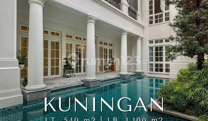 Rumah Mewah Modern Klasik Mega Kuningan Karang Asem Komplek Elite Segitiga Emas Jalsel 2