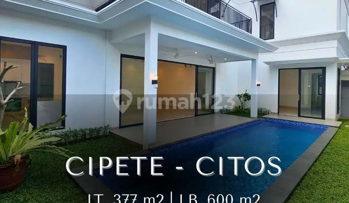 New Modern Classic Cipete - Cilandak Behind Citos Serene and Beautiful Environment