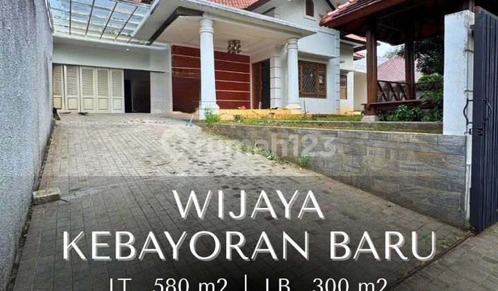 Wijaya Kebayoran Baru Premium Location Exclusive Area Tenang Asri