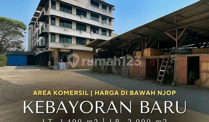 Di Bawah Njop ! Tanah + Ruko Gandeng Komersil Area Dekat Pakubuwono, Gandaria City