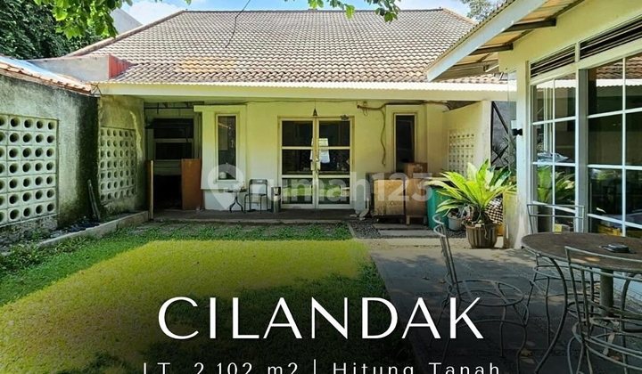 Best Deal ! Rumah Asri Hitung Tanah Dalam Komplek Taman Cilandak Dekat Stasiun Mrt & Citos 2