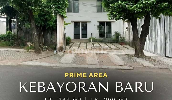 Hot Sale ! Hitung Tanah Dalam Komplek Elite Dekat Blok M. Posisi Hoek Cocok Hunian / Rumah Kantor