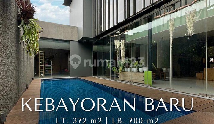 Rumah Mewah Modern Karya Arsitek Ternama Premium Location Depan Taman