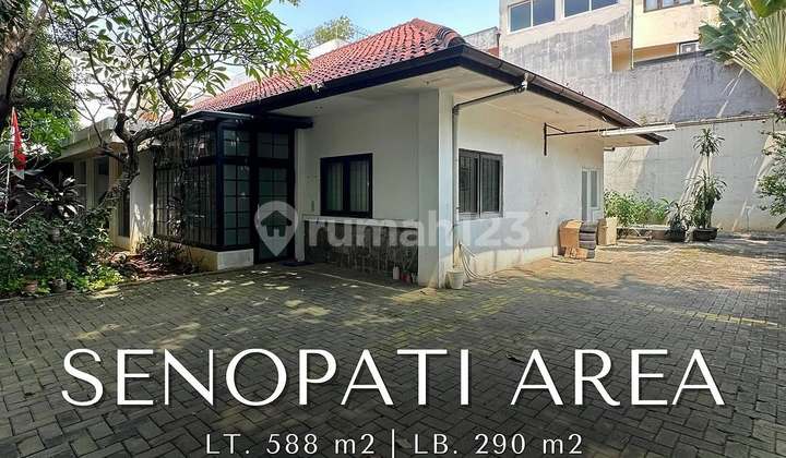 Senopati - Scbd Area Kebayoran Baru Prime Location Jalan Lebar Tenang Asri