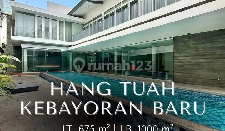 Modern Luxurios Hang Tuah Kebayoran Baru Premium Area Tenang Asri