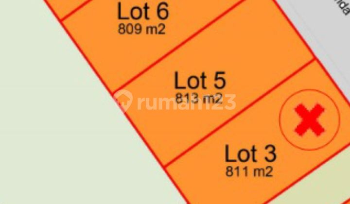 Kavling Komersil 800 m2 di Raya Serpong BSD City