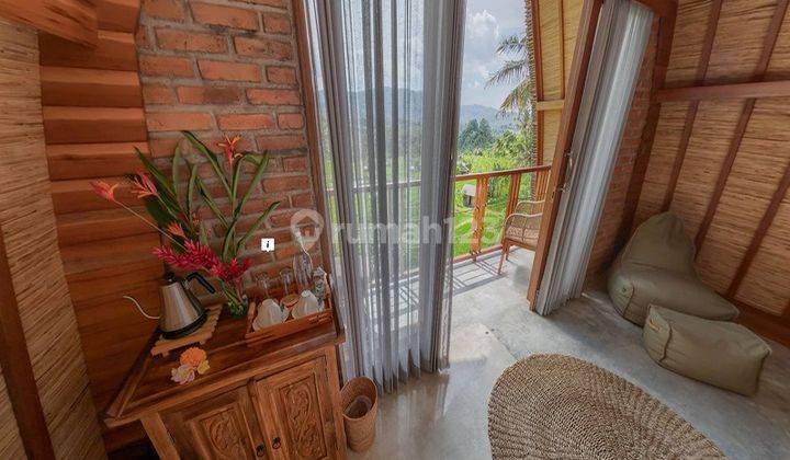 Private Villa Furnished dengan View Padi Dan Gunung Agung 15