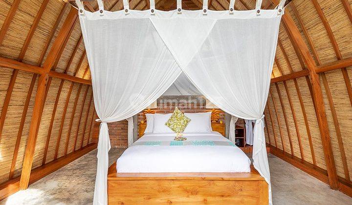 Private Villa Furnished dengan View Padi Dan Gunung Agung 17