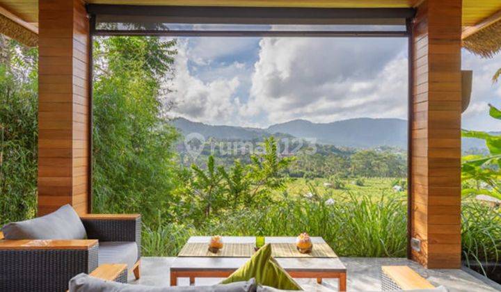 Private Villa Furnished dengan View Padi Dan Gunung Agung 19