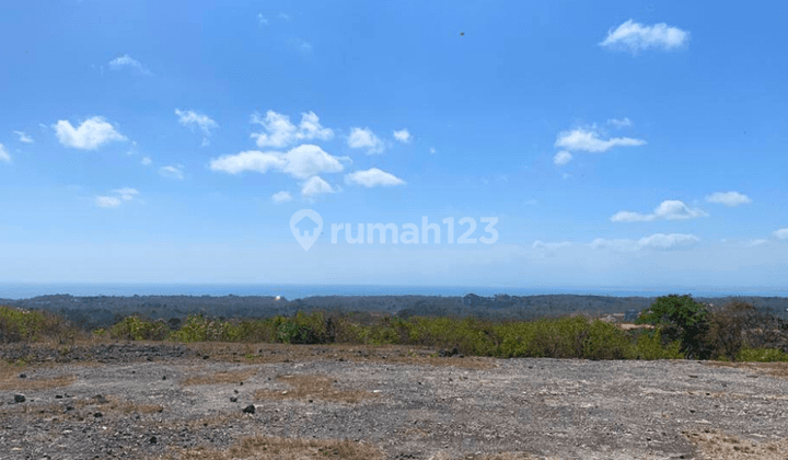 Land for sale with full ocean view, Balangan location 1