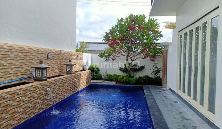 Semi Furnished Villa House with View of Rice Fields Denpasar for sale 1