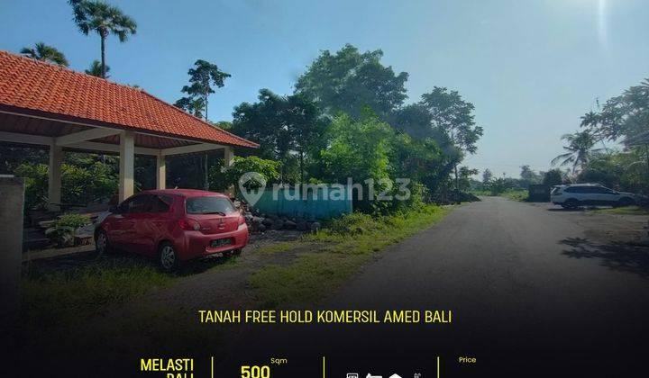 Dijual Tanah Freehold Komersil Amed Karangasem Bali 2