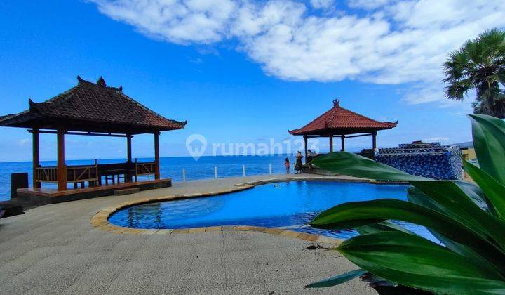 Beachfront Balinese Style Villa For Sale At Karangasem 1