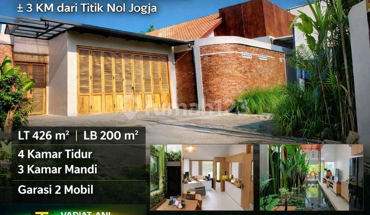 Modern Tropical Villa for Sale in the Heart of Jogja City - Ready to Occupy - Premium Investment 1
