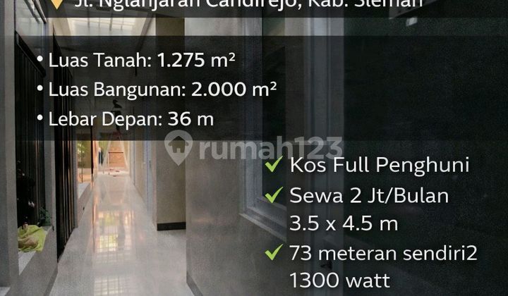 Exclusive Boarding House in UII's First Ring - Cash Flow 131 Million/Month 1