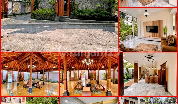 Tropical Villa House Swimming Pool Balecatur Gamping 2