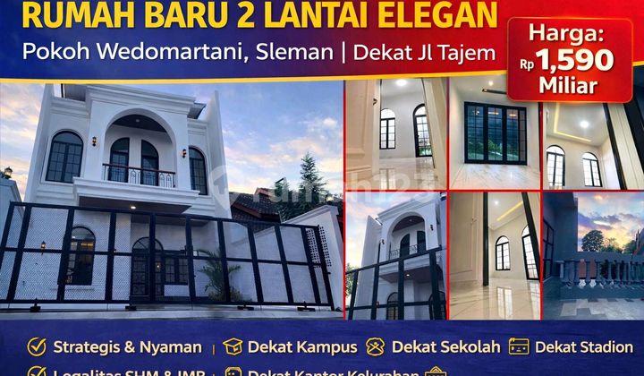 Elegant New 2-Story House - Pokoh Wedomartani, Sleman | Near Jl Tajem 1