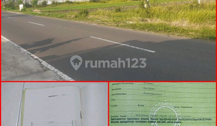 Land by the Main Road, Sambisari, Purwomartani, Kalasan